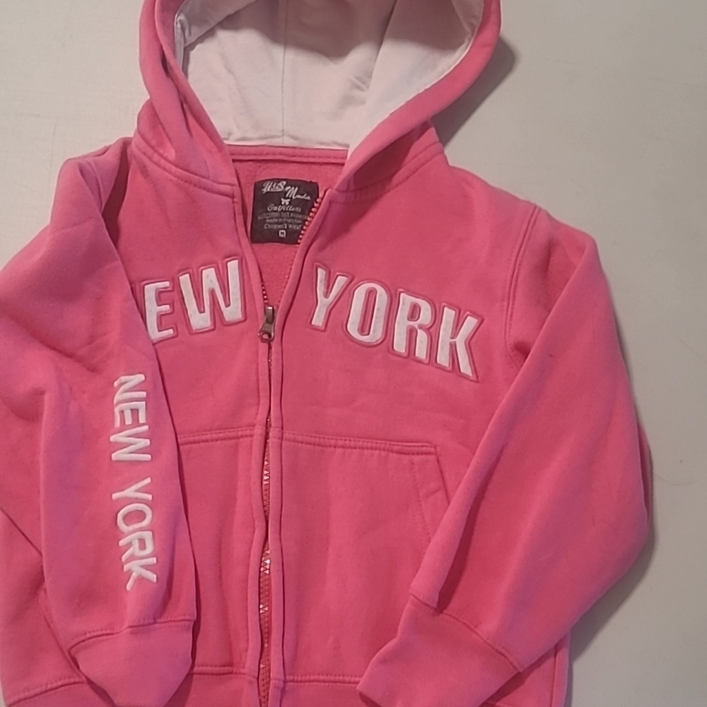 Kids Pink Hoodie by